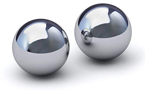 Happy Sales HSHB-CRM, Chinese Health Balls Baoding Iron Ball, Chrome, Order Comes with Random Color Pick
