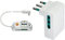 VIMAR Fp00511.C.B Multipla Universale Con Interruttore Luminoso, 2 Biprese, 1 Presa Universale & Ri.00311.B Adattatore Multiplo Salvaspazio Con 3 Uscite Bpresa Sicury 2P+T 16 A, Spina Grande 2P+T 16