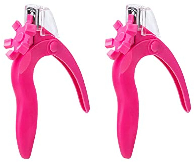 Nagelknipser Nail Clipper, Einstellbarer Edelstahl Künstliche Nagelknipser, Gel Falsche Nägel Tipps Cutter für Nail Art Maniküre Werkzeug