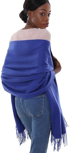PIOYMEYA Schal Stola Festlich Fur Abendkleid Pashmina Schals Tücher für Damen Winter