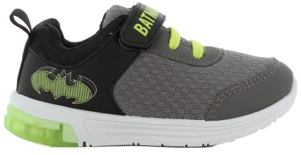 Leomil Batman Basket Enfant Garçon | Chaussures Garçon, Semelle Légère EVA, Idéal pour l'école et les loisirs, DC Universe, Cadeau pour Enfants
