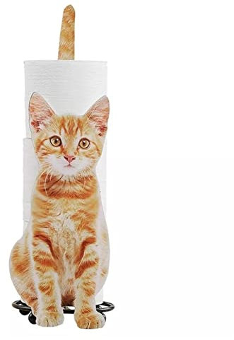 toilettenpapierhalterung klebend Katze dekorative Toilettenpapierhalter Freistehendes Badezimmer Tissue-Speicher-WC-Roll-Halter Papier-Rack-Badezimmer-Eisen-Speicher Toilettenpapierhalterung klebe ( S