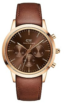 Daniel Wellington Iconic Orologi 42mm Stainless Steel (316L) Rose Gold