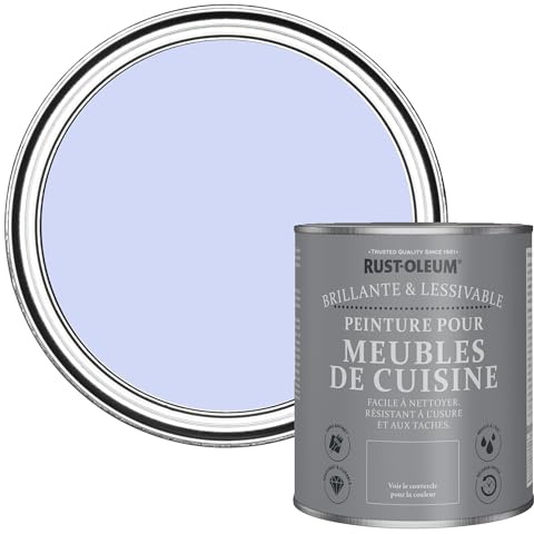 Rust-Oleum Purple Kitchen Cupboard Paint in Gloss Finish - Be My Mermaid 750ml