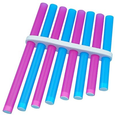 Oshhni Hausgemachte Panflöten DIY Material Wissenschaft Experiment Bausätze Musikinstrument Panflöte Spielzeug für Geburtstagsfeierbevorzugung