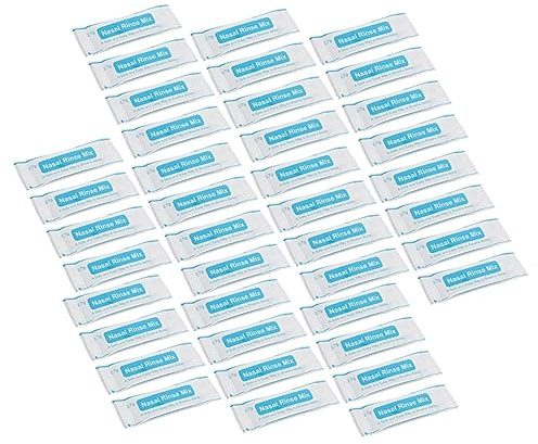 minkissy 80pezzi Sali Nasali Per Risciacquo Nasale Miscela Istantanea Ogni Pacchetto Protettivo Naso Detergente Naso Pulizia Rapida Per Adulti