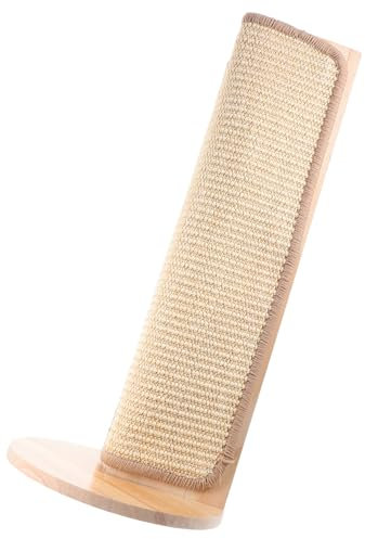 HAPINARY Rascador para Gatos Esquina Sofá Superficie de Sisal Natural, Protector de Muebles Resistente y Fácil de Limpiar para Decoración del Hogar