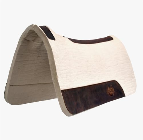 BLACK HOOF Steam Pressed Merino Wool Felt Contoured Pad 3/4 Inch Thick
