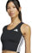 Adidas Crop Women Tank Top (DE/NL/SE/PL, Alphanumerisch, S, Regular, Regular, Black)