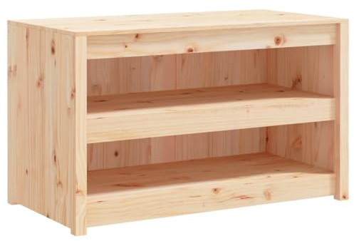 HETFTJN Vetrinetta Soggiorno Mobile Cucina Dispensa Mobiletto Cucina Mobile per Cucina - Mobile da Cucina da Esterno 106x55x64 cm Legno Massello di Pino per Soggiorno Ufficio Esterno Camera Da Letto
