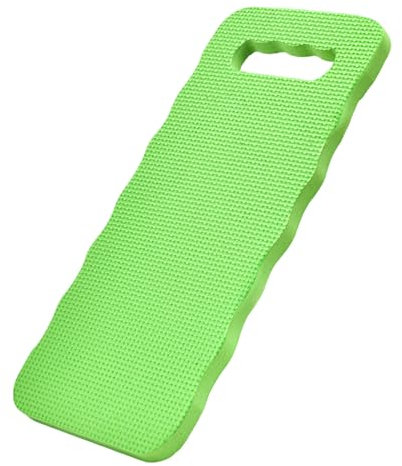 Hintyne Tappetino per Ginocchia in Schiuma Eva Verde da 15x7 Pollici con Maniglia Antiscivolo Ammortizzante Resistente per Giardinaggio Yoga e Lavoro