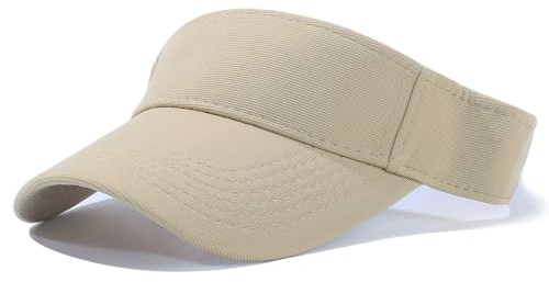 Tiakay Unisex Visoren Cap Schirmmütze für Tennis & Golf – Leichte Sonnenblende mit UV-Schutz, Ideal für Damen und Herren im Sommer