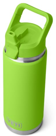 YETI - Borraccia Rambler con cannuccia da 769 ml, in acciaio inox con isolamento sottovuoto, con tappo a cannuccia ermetico, colore: Venom, 26 oz