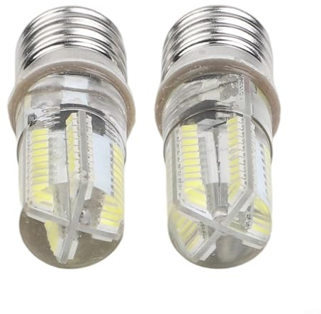 Accarugty E17 Led Bulb For Microwave Oven Stove And Ceiling Fan, Dimmable 4W Equivalent To 35W, 6000K Daylight White, 360Lm High Brightness, Ac 220-240V
