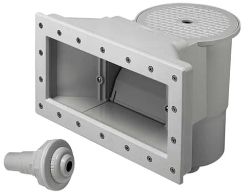 Kokido k002wbx/LX/G – Skimmer di parete standard, a bocca larga, per piscina in Liner, Bianco