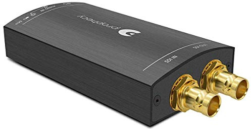 gofanco Prophecy SDI Video Capture Card Device Over USB 3.0 – 3G/HD/SD-SDI Signals, Capture and Stream to 1080p @60Hz with SDI Loopout, Broadcast Live Stream from SDI Camera, TAA Compliant, Black