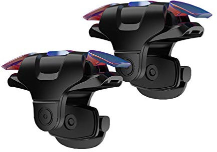 GOFOYO CK3 Mobile Triggers,Mobile Game Controller, Game Trigger for PUBG/Fortnite/Call of Duty,Shooter Sensitive Controller Joysticks Aim & Fire Trigger for iPhone and Android Phone(1 Pair)