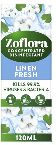Zoflora Disinfectant, Linen Fresh, 120ml