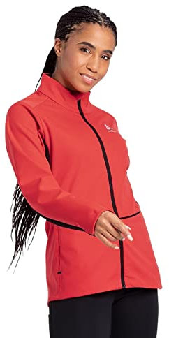 Odlo Markenes Jacke Poppy Red - Black L