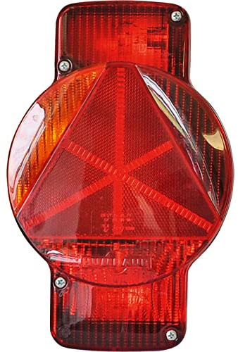 mb-m Humbaur Lichtscheibe Ersatzglas links Blinker Standlicht Bremse Nebelschlussleuchte Anhänger 405.00038 - vertikal