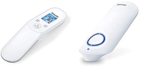 Beurer FT 85 kontaktloses digitales Infrarotthermometer, schnelles Fieberthermometer zur hygienischen & BR 60 Insektenstichheiler, zur Behandlung von Insektenstichen- und bissen