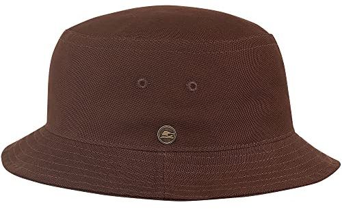 Sterkowski Golf Fischerhut | 100% Gekämmte Baumwolle Bucket für Herren und Frauen | Sonnenhut Herren Fischerhut Damen Bucket Hat Herren Hut Herren Sommer Fischerhut Herren Sommer 59 Braun
