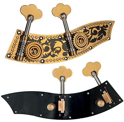 Violine Beschläge Stimmwirbel Mit Geschnitzter Blume Für Aufrechte Kontrabassteile 1/2 Oder 1/4 Kontrabass Violine Teile