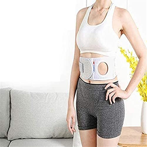 Stoma-Gürtel Ostomie Gürtel Stoma-Stützgürtel, elastisches Hernienband, atmungsaktives Bauchband für Männer und Frauen, Kolostomie-Bauchstütze, verstellbare Stoma-Hernien-Kolostomie-Patienten