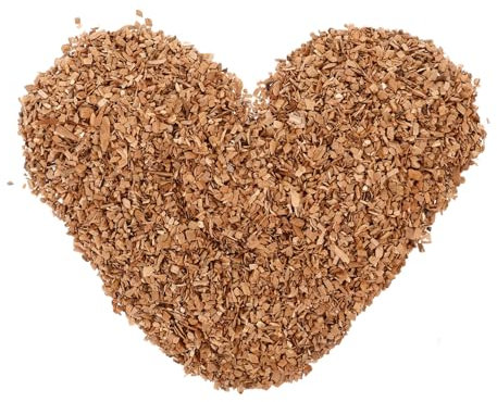 UTHCLO Chips De Bois De Pommier Naturels pour Barbecue Fumage Authentique pour Viandes Et Légumes De Morceaux pour Cuisson Extérieur Camping Et Grillades