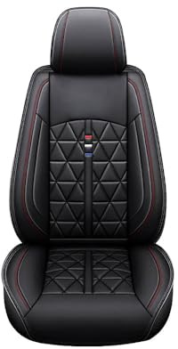 Chifeng 1-TLG. Vordere Autositzbezüge - Atmungsaktive, Strapazierfähige Kunstleder Sitzschoner, Universelle Autositzbezüge für Autos, SUVs, Limousinen & LKWs (1 pc)