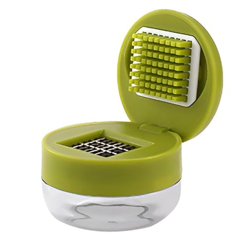 Picadora de ajos manual - Picadora de ajos, picadora de ajos, prensa de ajo | eficiente herramienta de cocina para moler ajo fino, molinillo de ajos portátil, utensilio de cocina indispensable