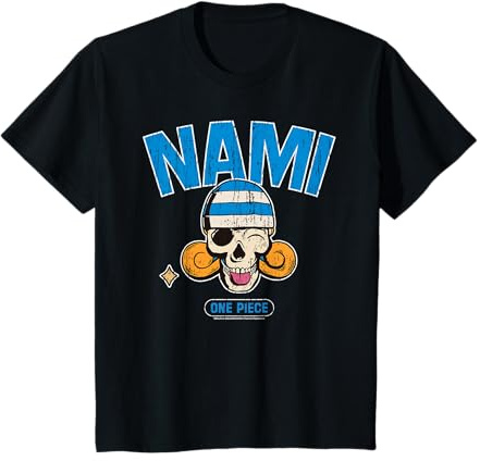 Enfant Nami Chapeau de paille Pirates Navigator Skull Logo Anime Kids T-Shirt