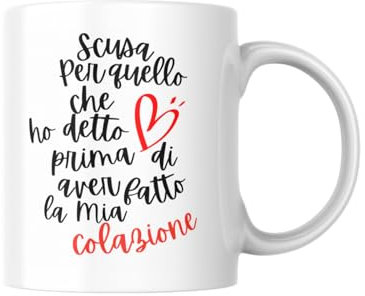 VARZI Tazza In Ceramica Per Ogni Occasione 1956 (Prima Colazione)