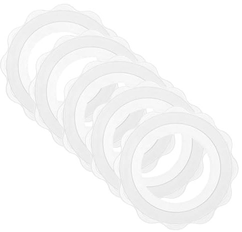 Supvox 5 Stück Silikon Brustabdeckungen Stillzubehör Rutschfester Brustschutz Schweißabweisend Atmungsaktiv Wiederverwendbar Für Neugeborene Sommer