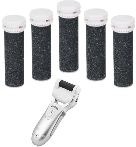 Micro Pedi Ersatzrollen FüR Scholl, Hornhautentferner,Kompatibel PediküRe Ersatzrollen NachfüLlungen 5-Teiliges Refill, Extra Grobe Rolle FüR Elektrische FußFeile