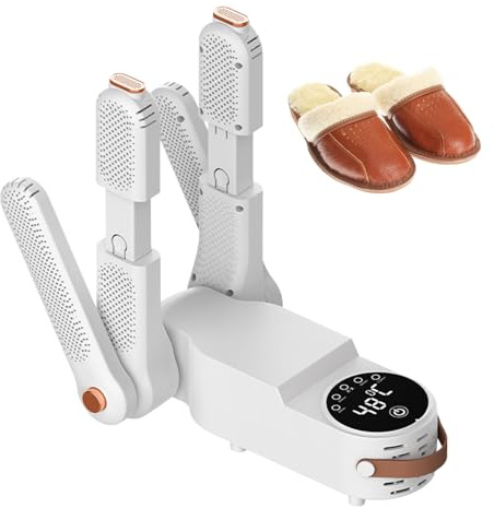 Tragbarer Schuhtrockner – Desodoriermaschine für Schuhe | Intelligenter Schuhtrockner für Schuhe, Stiefel, Socken, Handschuhe, Zuhause, Reisen und Wandern
