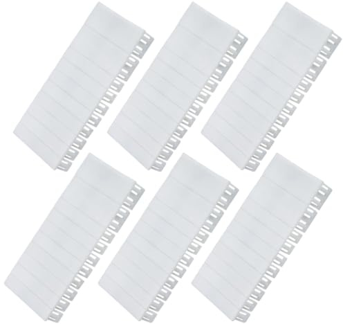 6 cubiertas modulares 6Te para cuadro eléctrico, componibles hasta 12Te, compatibles con F-Tronic, Hager, Hensel, cubierta ciega para caja de distribución, marco cubre cuadro eléctrico