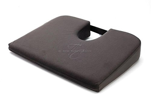 Tush Cush Extra Firm Extended Seat Cushion 15x20 Charcoal