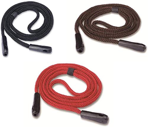 Glasögonhållare 4-pack med 3-hålsrem, säker snörsnöre för glasögon, solglasögon, glasögon och solglasögon Sportrephållare för män, kvinnor