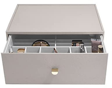 Stackers Taupe Supersize Makeup Deep Drawer