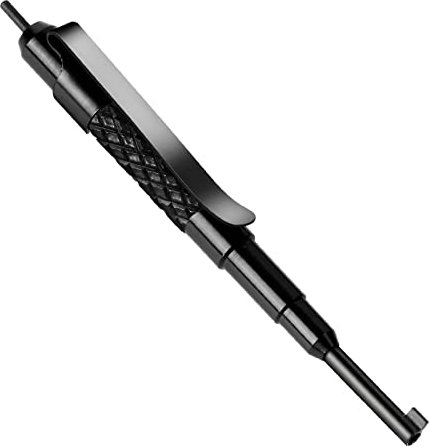 JOTOVO Aluminium-Handschellen-Schlüssel, Universal-Taschenmanschettenschlüssel mit Clip für alle Standard-Serie, Handmanschetten, passend für Polizei und Feuerwehrkräfte