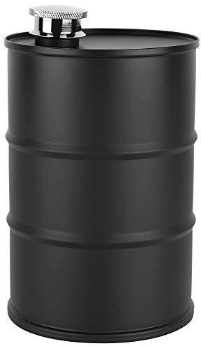Bouteille d'eau en Acier Inoxydable de 700ml, Bouteille Eau Portable En Métal à Simple Paroi avec Couvercle Étanche pour Le Sport, La Randonnée, Le Pique-Nique et Camping(Noir)