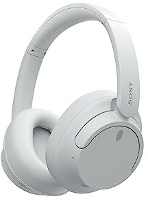 Sony WH-CH720N Noise Cancelling Wireless Bluetooth Headphones - Up to 35 hours battery life and Quick Charge - White (Renewed)