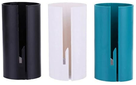 3 Stück Geschenkpapierschneider, Geschenkpapierschneider, einfacher schneller und sicherer Rollschneider, Fingersicherheitsschneider, Urlaub, Geschenkpapierschneider-Werkzeuge