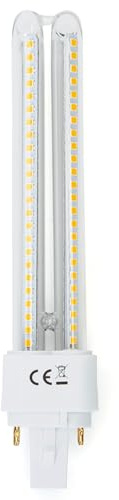 Glowster Tubo LED 2U 15W, alta eficiencia energética, luz blanca, compatibilidad con luminarias, ideal para iluminación en oficinas y espacios comerciales.