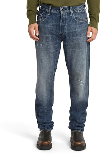 G-Star RAW Morry FWD 3D vanlig Tapered, Blå, 32W x 32L