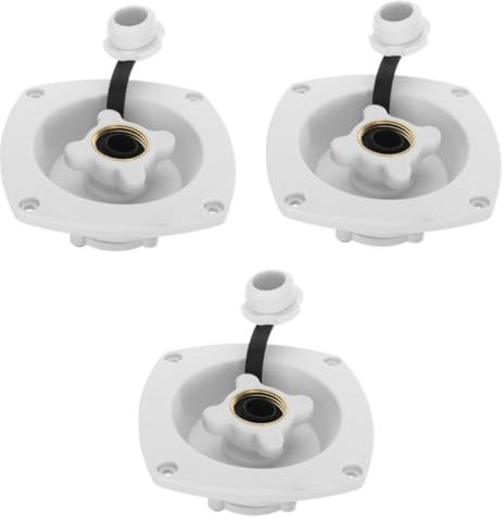 Gatuida 3stücke Rv Wassereinfüllstutzen Konstruktion Elegantes Design Für Wohnmobile Und Yachten Langlebig Stylisch Und Zuverlässiges Zubehör Für Modifikationen