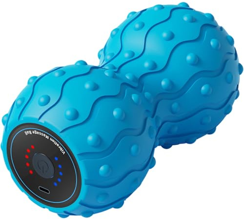Peanut Massage Ball, Multifunction Vibrating Massage Ball with Five Gears ，Hands, Back of Legs and Other Parts