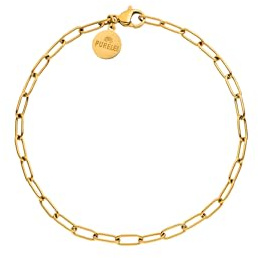 Purelei Endless Armband Damen – Feines, zeitloses Edelstahl Armband in Gold/Silber – Wasserfest & langlebig – Minimalistisches Frauenarmband (Gold)