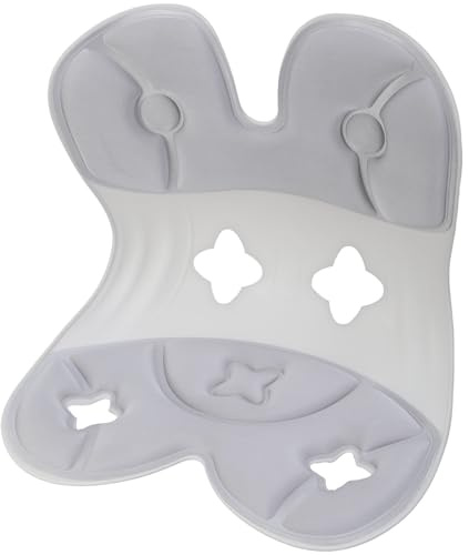 Cojín ortopédico de asiento grueso para silla de oficina duradero para el piso de escritorio de casa, cojín de pose gris